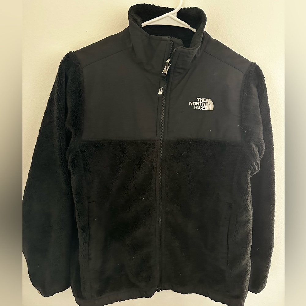 North face girls zip up jacket size 14-16